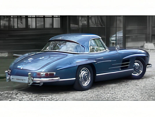 【予約】12月以降発売予定メルセデス ベンツ 300SL ロードスター スパイダー ハードトップ クローズ (W198) 1954 2トーンブルー/ CMC 1/18 1000台限定ミニカー