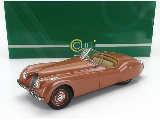 【予約】JAGUAR XK120 OTS スパイダー 1948 ブロンズ/ Cult-Scale 1/18 ミニカー