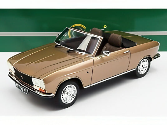 Peugeotプジョー 304 Convertibleコンバーチブル 1973 ゴールド / Cult-Scale 1/18 ミニカー