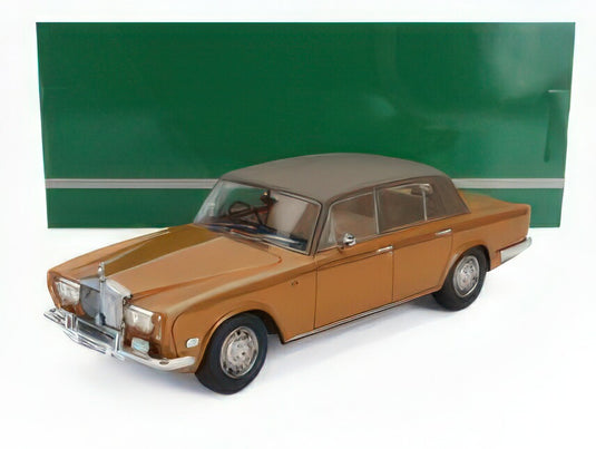 ROLLS ROYCE  SILVER SHADOW 1974  GOLD MET/CULT SCALE 1/18ミニカー