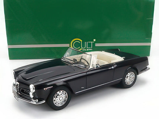ALFA ROMEO 2600 スパイダー ツーリング カブリオレ 1961 ブラック/ Cult-Scale 1/18 ミニカー