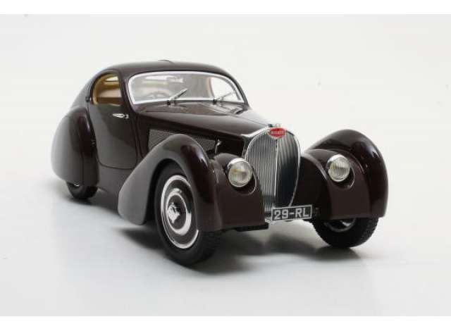 1931 Bugatti Type 51 Dubos Coupe, maroon/Cult-Scale 1/18ミニカー