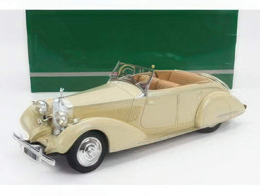 ROLLS ROYCE 25 30 GURNEY NUTTING オールウェザー カブリオレ オープン 1937 ホワイト/ Cult-Scale 1/18 ミニカー