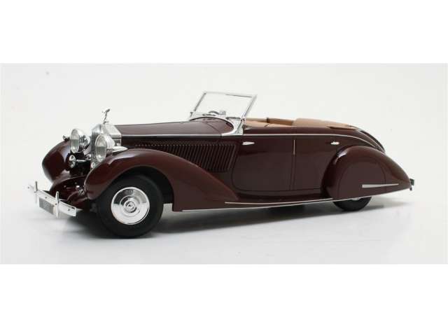 1937 ロールスロイス 25-30 Gurney Nutting All Weather Tourer マルーン/ Cult-Scale  1/18 ミニカー