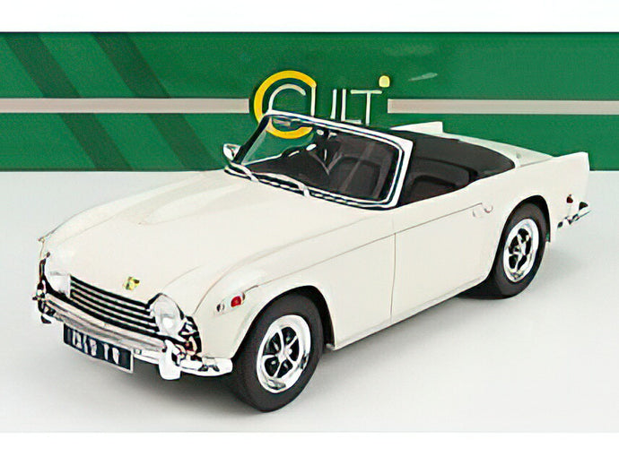 TRIUMPH TR5 スパイダー 1967 ホワイト/ Cult-Scale 1/18 模型