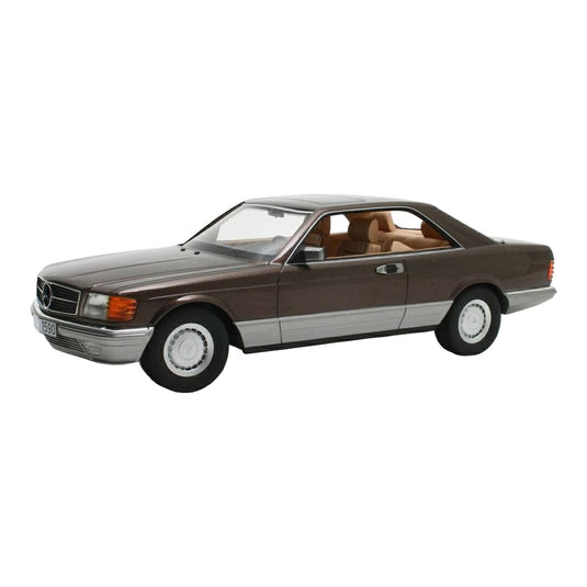 Mercedes Benzメルセデスベンツ 380SEC C126 1982 ブラウンメタリック / Cult-Scale 1/18 ミニカー