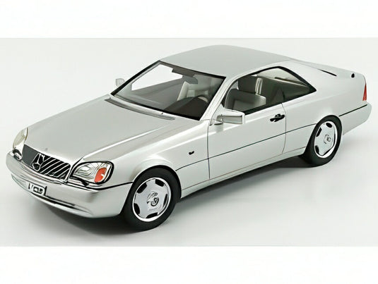 MERCEDES BENZ Sクラス 600SEC クーペ (C140) 1992 シルバー/ Cult-Scale 1/18 ミニカー