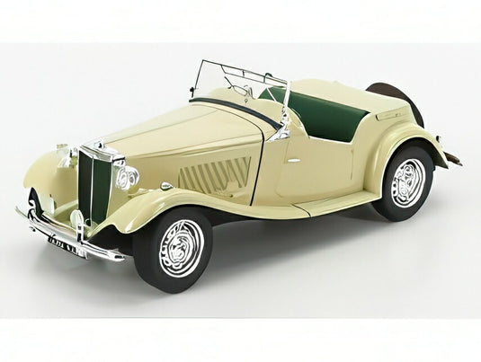 MG TD スパイダー 1953 クリーム/ Cult-Scale 1/18 ミニカー