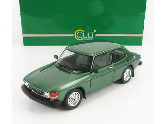 SAAB 99 TURBO 1978 GREEN MET/Cult-Scale 1/18ミニカー