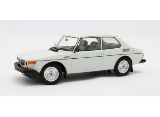 1978 Saab 99 Turbo, white/Cult-Scale 1/18ミニカー