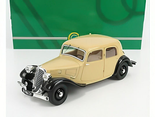 CITROEN トラクシオン・アヴァン 7CV 1934 ベージュ/ブラック/ Cult-Scale 1/18 ミニカー