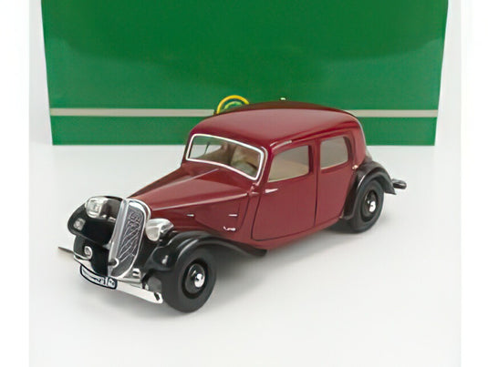 CITROEN トラクシオン アヴァン 7CV 1934 ボルドー ブラック/ Cult-Scale 1/18 ミニカー
