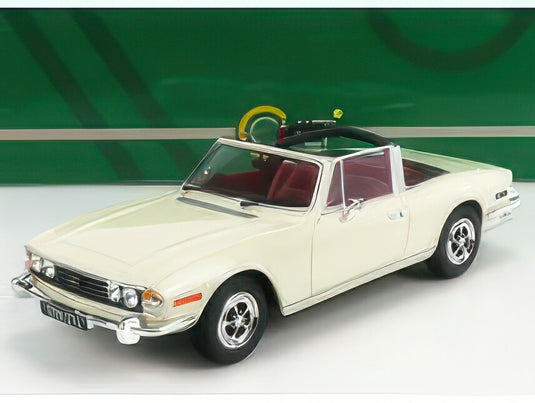 TRIUMPH STAG MKI SEMICONVERTIBLE 1970 WHITE/Cult-Scale 1/18ミニカー
