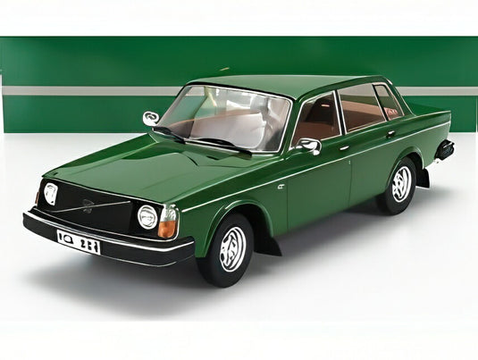 Volvoボルボ 244DL Saloonサルーン 1975 グリーン / Cult-Scale 1/18 ミニカー