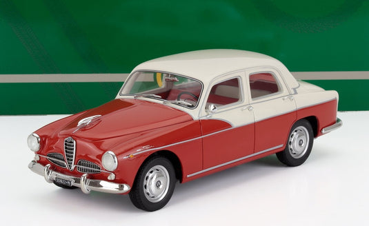 【予約】ALFA ROMEO 1900 SUPER BERLINA 1958 レッドホワイト/ Cult-Scale 1/18 ミニカー