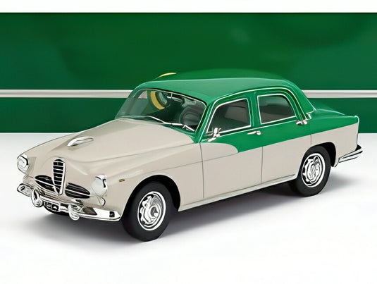 【予約】ALFA ROMEO 1900 SUPER BERLINA 1958 ホワイトグリーン/ Cult-Scale 1/18 ミニカー