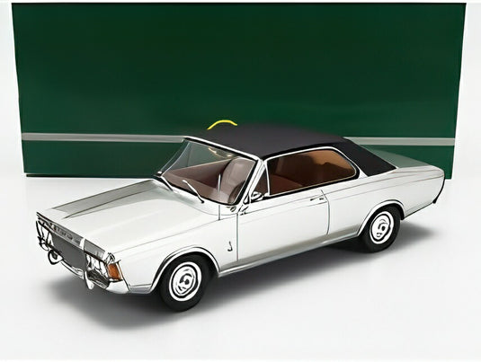 1969 1971 フォード タウナス P7B クーペ シルバーメタリック/ Cult-Scale  1/18 ミニカー