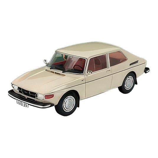 Saabサーブ 99 Combiコンビ 1975 オーキッドホワイト / Cult Scale Models 1/18 ミニカー