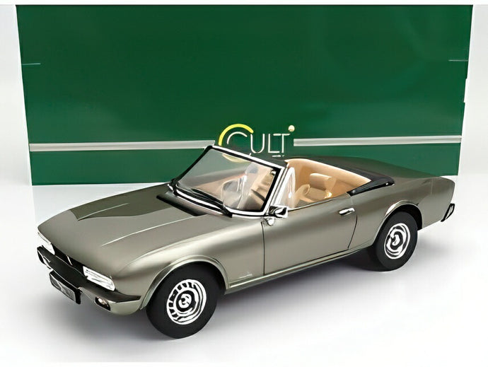 【予約】PEUGEOT 504 カブリオレ オープン 1983 グリーンメタリック/ Cult-Scale 1/18 ミニカー