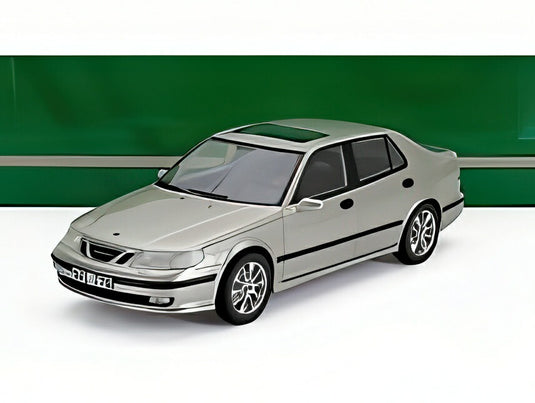 SAAB 9-5 TURBO AERO 1998 シルバーメタリック/ Cult-Scale 1/18 ミニカー