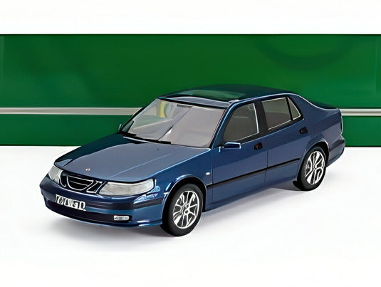 SAAB 9-5 TURBO AERO 1998 ブルーメタリック/ Cult-Scale 1/18 ミニカー