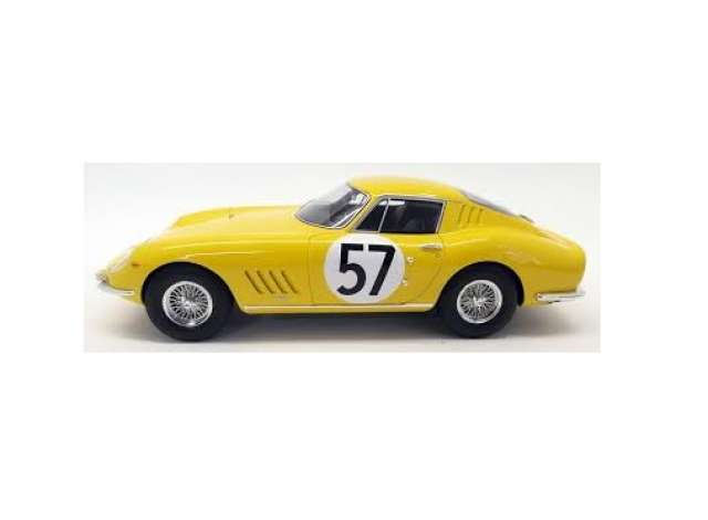 1966 ルマン Ferrari 275 GTB #57 ノーブレ デュボワ 24時間ルマン イエローホワイト/CMR 1/18ミニカー
