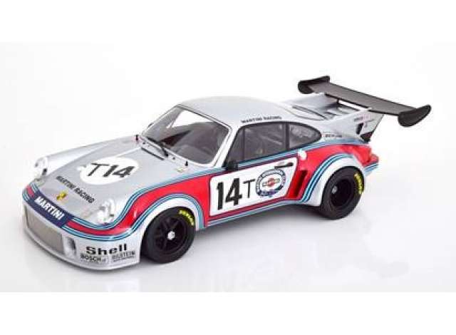 1974 Porsche 911 カレラRSR 2.1 マルティーニ #T14 レンネプミュラー スパ1000km グレーホワイトレッド/CMR 1/12ミニカー