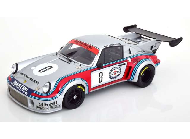 1974 Porsche 911 カレラRSR 2.1 マルティーニ #8 レンネプミュラー ニュルブルクリンク750km グレーホワイトレッド/CMR 1/12ミニカー