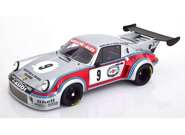 1974 Porsche 911 カレラRSR 2.1 マルティーニ #9 レンネプミュラー ワトキンスグレン6時間 グレーホワイトレッド/CMR 1/12ミニカー