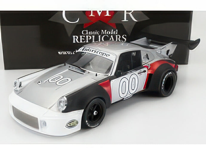 PORSCHE 911 CARRERA RSR TURBO 2.1L N 00 24h DAYTONA 1977 D.ONGAIS G.FOLLMER T.FIELD SILVER BLACK RED/CMR 1/12ミニカー