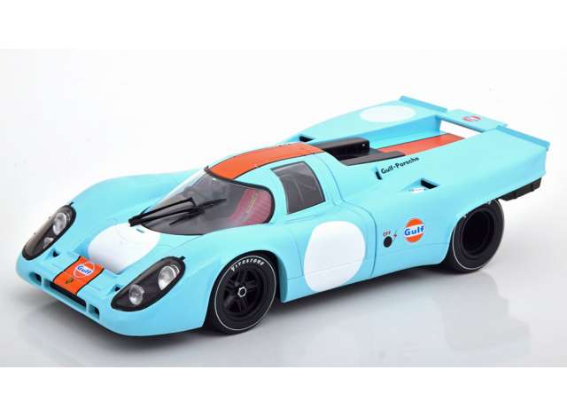1970-1971 Porsche 917K ガルフバージョン2 ブルーオレンジホワイト/CMR 1/18ミニカー