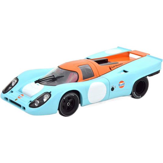 Porscheポルシェ 917K Version 3 without start number Gulfガルフ with Decals for 2 DIFFERENT race / CMR 1/18 ミニカー