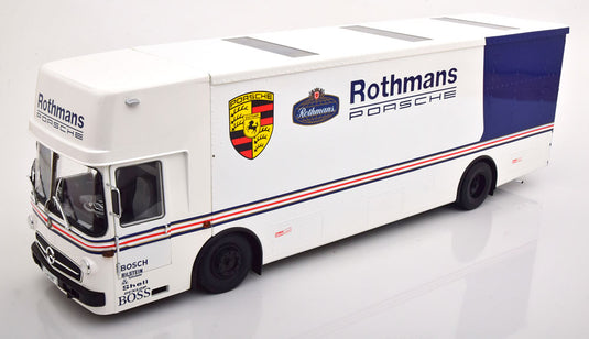 Mercedesメルセデス O317 Porscheポルシェ レーストランスポーター Rothmansロスマンズ / CMR 1/18 ミニカー