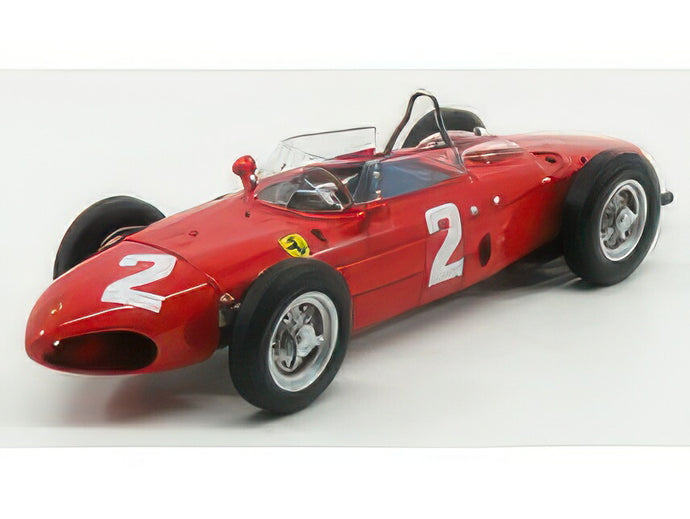 FERRARI F1 DINO 156 SHARKNOSE N 2 WORLD CHAMPION WINNER ITALIAN MONZA GP 1961 PHIL HILL RED/CMR 1/18ミニカー