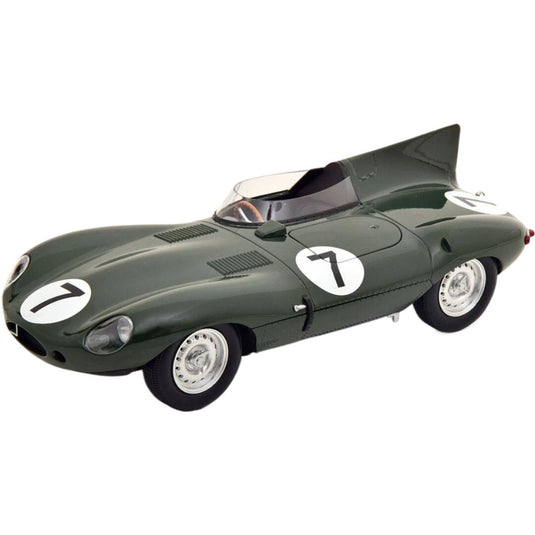 Jaguarジャガー D Type Dタイプ Longnoseロングノーズ No.7 24h Le Mansル・マン 1955 Rolt/Hamilton 海外限定 / CMR 1/18 ミニカー