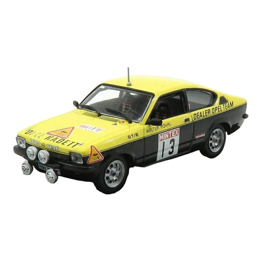 Opelオペル Kadett C GT/E #13 Rally Mintex 1977 Walter Rohrl Mike Broad イエロー ブラック / CMR 1/43 ミニカー