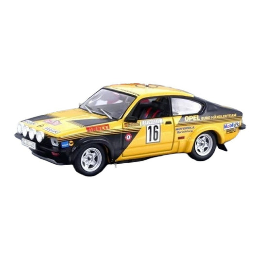 オペル カデット GT/E #16 ラリー・モンテカルロ 1976 W.ロール/J.ベルガー イエロー / CMR 1/43 ミニカー