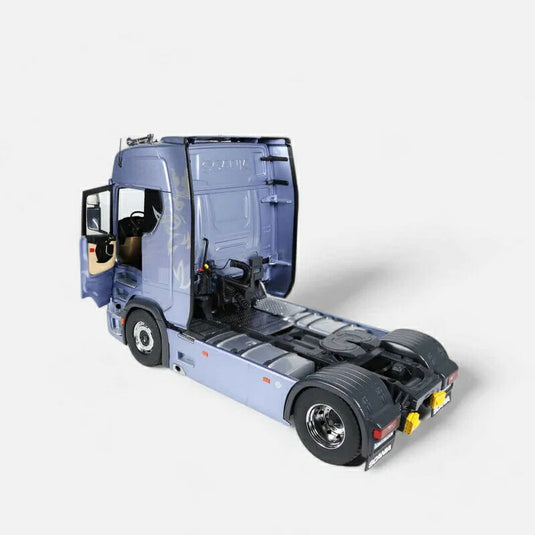 Scaniaスカニア 730S V8 4x2 Fictionblueフィクションブルー Vabisロゴ / NZG 1/18 建設機械 ミニカー 模型