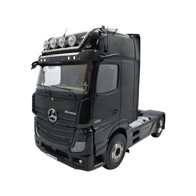 Mercedes Benz Actros black トラック / NZG 1/18 建設機械模型 工事車両