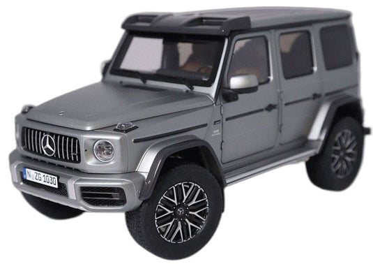 Mercedes Benz G-Klasse 4x4? プラチナマグノ/ NZG 1/12  模型 ミニカー