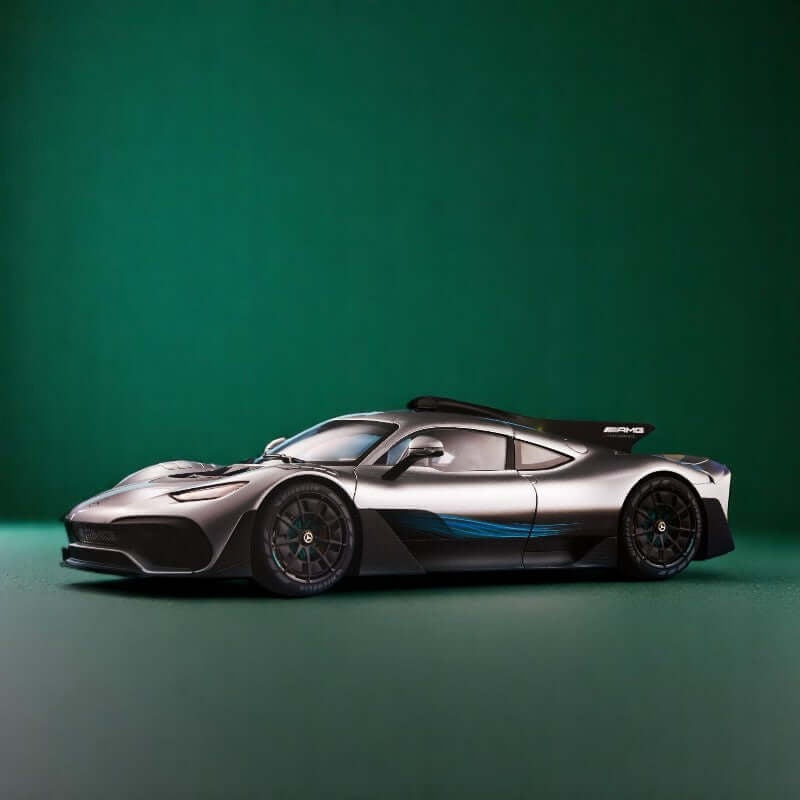 ギャラリービューアに画像をロードする, Mercedes-AMGメルセデスAMG ONE ハイテックシルバー / NZG 1/12 建設機械 ミニカー 模型
