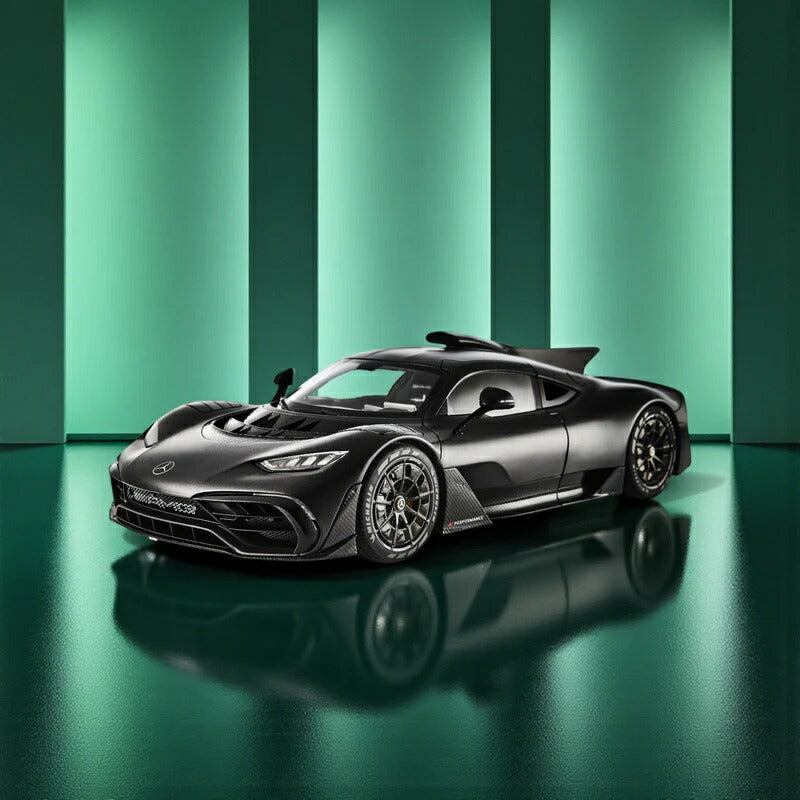 ギャラリービューアに画像をロードする, Mercedes-AMGメルセデスAMG ONE グラファイトグレーマグノ / NZG 1/12 建設機械 ミニカー 模型
