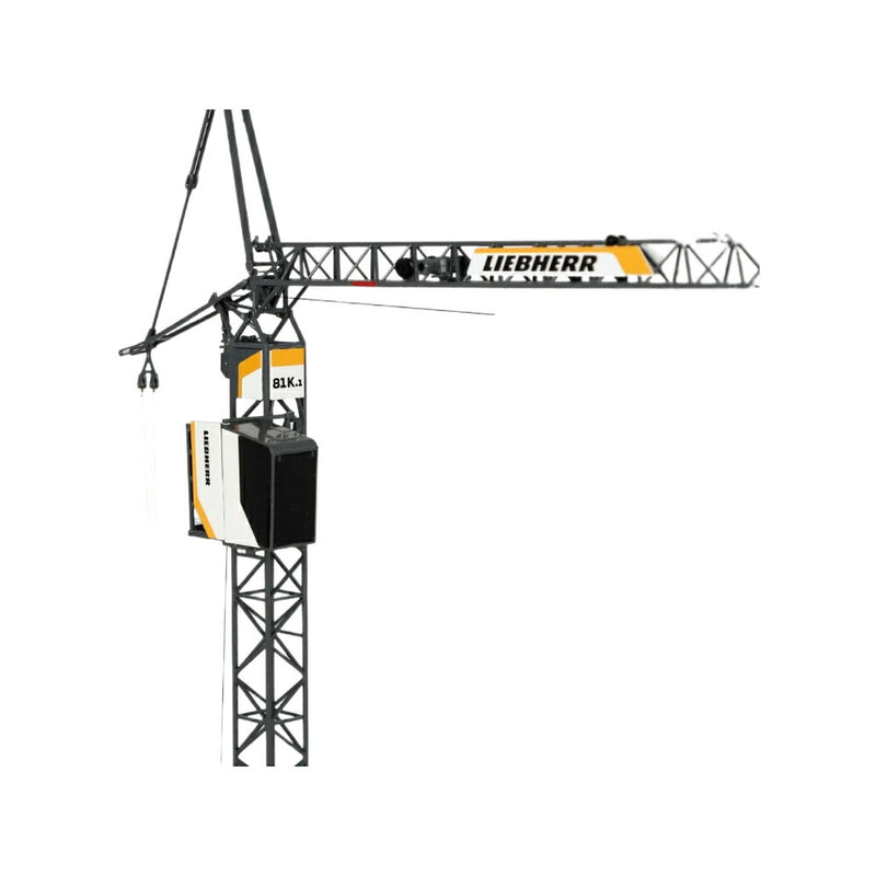 ギャラリービューアに画像をロードする, Liebherr 81K.1 Crane 1051  タワークレーン / NZG 1/50 建設機械模型 工事車両
