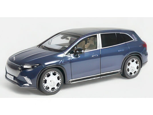 【予約】MERCEDES BENZ MAYBACH EQS 680 (Z296) SUV 2024 SOLDALITH BLUE/NZG 1/18ミニカー