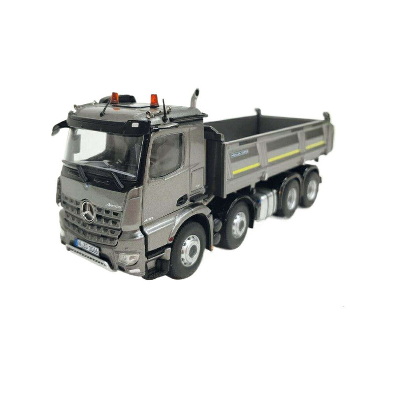 ギャラリービューアに画像をロードする, Mercedes Benz Arocs 8x4 Meiller tipper ダンプ / NZG 1/50 建設機械模型 工事車両
