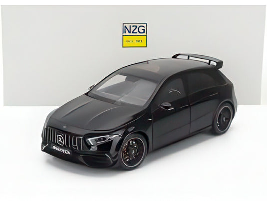 MERCEDES BENZ A-CLASS A45S 4-MATIC AMG 2023 コスモスブラック/ NZG 1/18 ミニカー