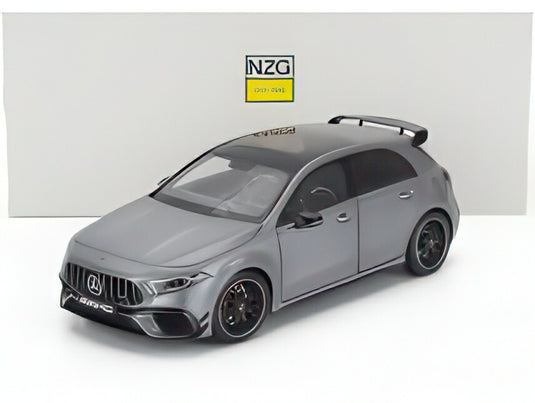 MERCEDES BENZ A-CLASS A45S 4-MATIC AMG 2023 マウンテングレー/ NZG 1/18 ミニカー