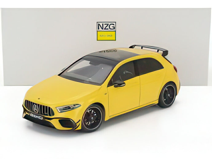 【予約】MERCEDES BENZ A-CLASS A45S 4-MATIC AMG 2023 サンイエロー/ NZG 1/18 ミニカー