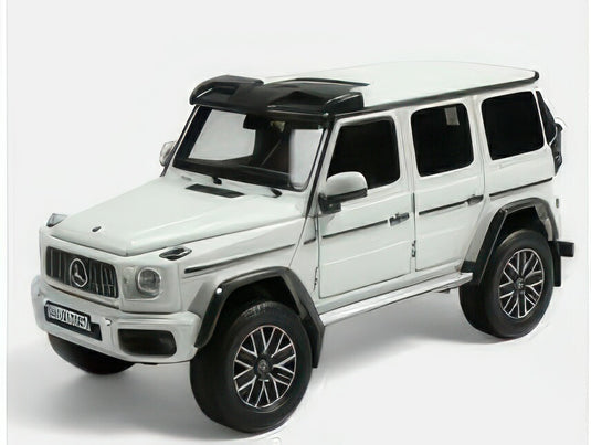 【予約】MERCEDES BENZ GCLASS G63 4x4 AMG 2023 OPALITH WHITE/NZG 1/18ミニカー