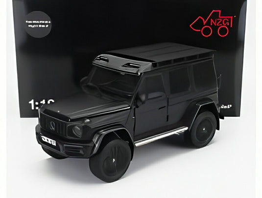 MERCEDES BENZ Gクラス G63 4x4 AMG 2023 ナイトブラック/ NZG 1/18 ミニカー